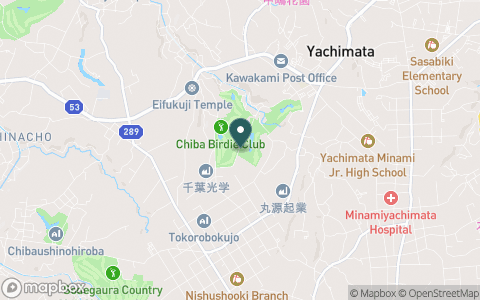 千葉バーディクラブの地図