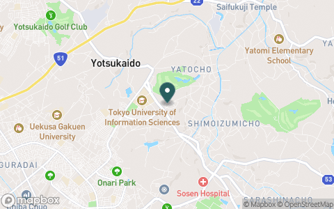 千葉市民ゴルフ場の地図