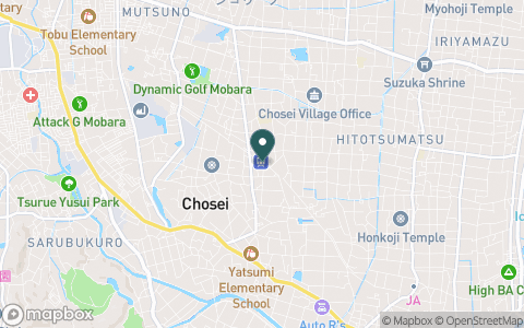 ダイナミックゴルフ茂原の地図