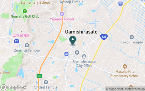 大網グリーンゴルフの地図