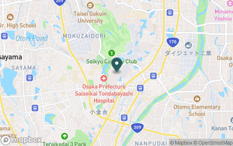 光丘パブリックゴルフ場の地図