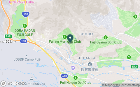 富士の杜ゴルフクラブ【アコーディア・ゴルフ】の地図