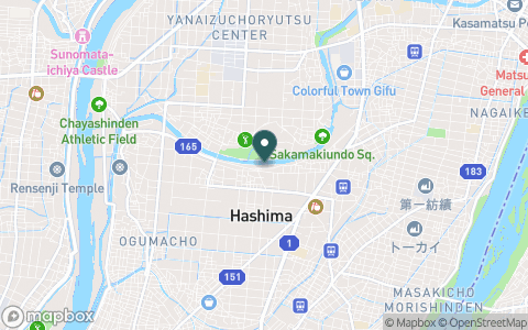 岐阜羽島ゴルフクラブの地図