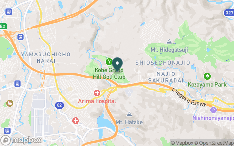 神戸グランドヒルゴルフクラブ【ＰＧＭ】の地図