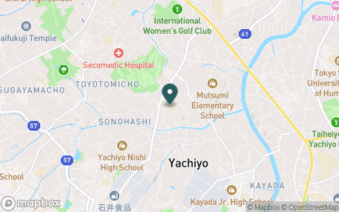 中山カントリークラブの地図