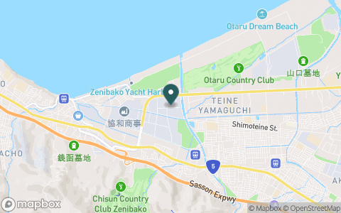 小樽カントリー倶楽部　旧コースの地図