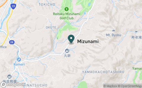 麗澤瑞浪ゴルフ倶楽部　屏風山コースの地図