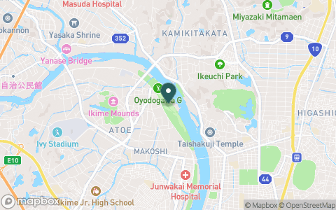 大淀川ゴルフ場の地図