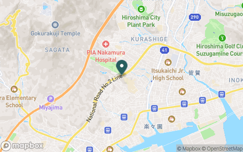 宮島カンツリー倶楽部の地図