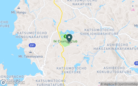 壱岐カントリー倶楽部の地図