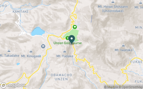 雲仙ゴルフ場の地図
