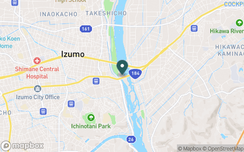 出雲ゴルフ倶楽部の地図