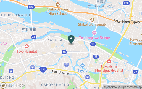 徳島ゴルフ倶楽部の地図