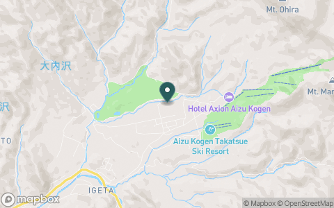 会津高原たかつえカントリークラブの地図