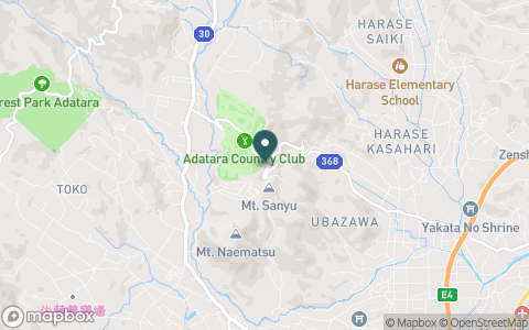 安達太良カントリークラブの地図