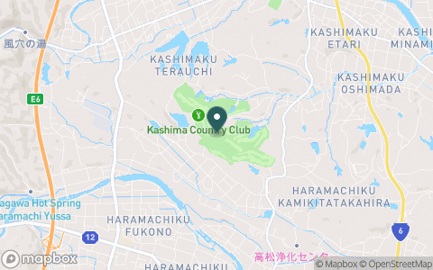 鹿島カントリー倶楽部の地図