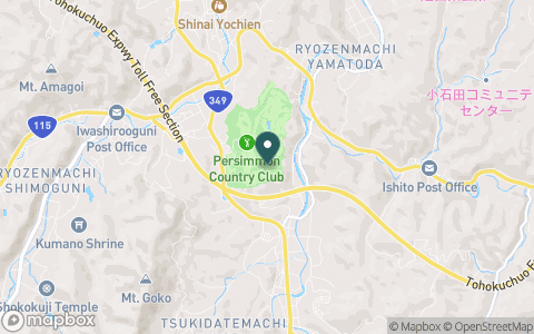 パーシモンカントリークラブ【ＰＧＭ】の地図