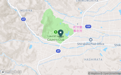 ローレルバレイカントリークラブ【ＰＧＭ】の地図