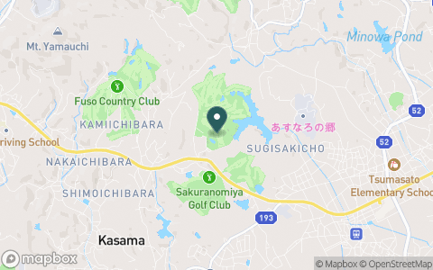 浅見ゴルフ倶楽部の地図
