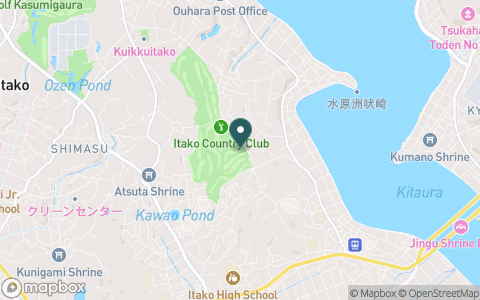潮来カントリー倶楽部の地図