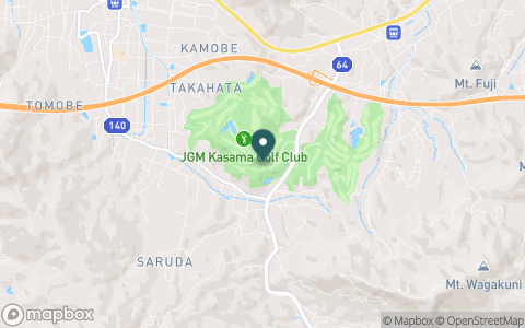 ＪＧＭ笠間ゴルフクラブの地図