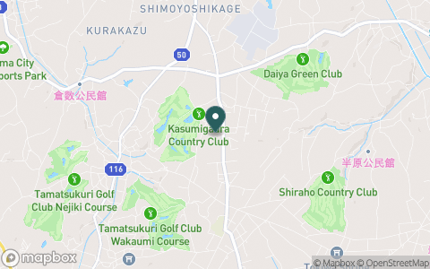 霞ヶ浦カントリー倶楽部【ＰＧＭ】の地図