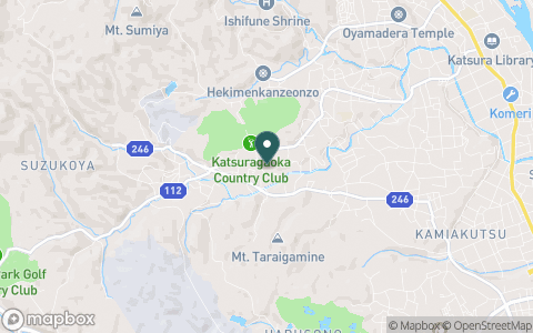 桂ヶ丘カントリークラブの地図