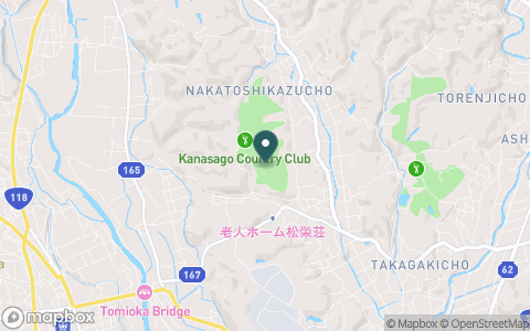 金砂郷カントリークラブの地図