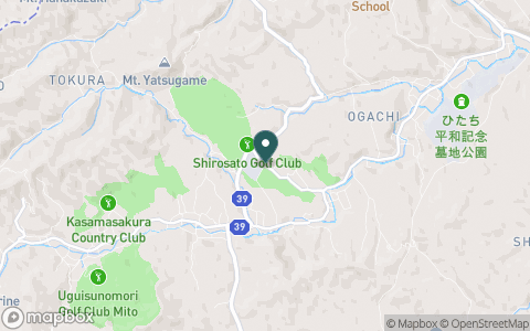 城里ゴルフ倶楽部の地図