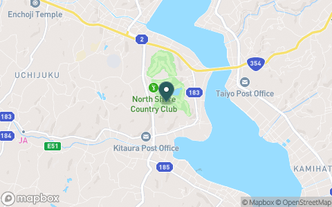 ノースショアカントリークラブの地図