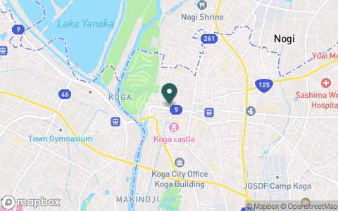 古河ゴルフリンクスの地図