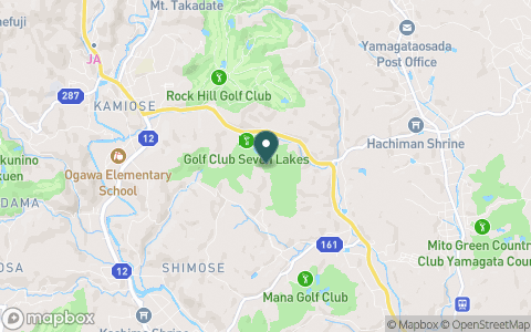 ゴルフ倶楽部セブンレイクスの地図