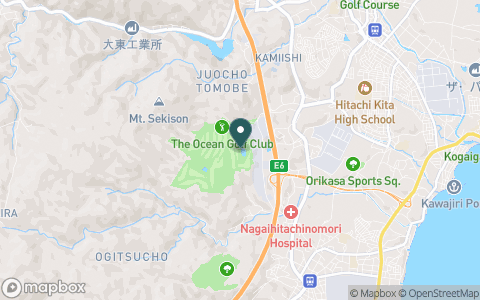 ザ・オーシャンゴルフクラブの地図