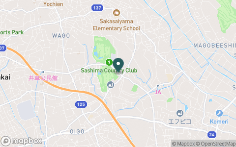 猿島カントリー倶楽部の地図