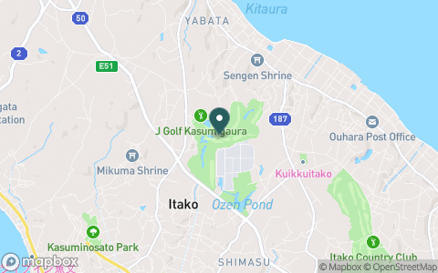 ジェイゴルフ霞ヶ浦の地図