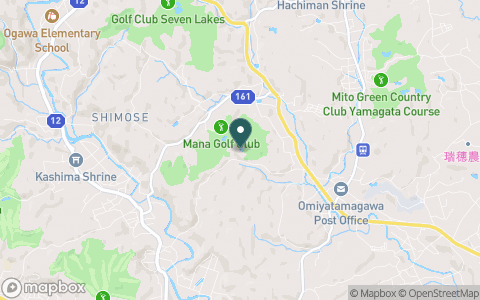 マナゴルフクラブの地図