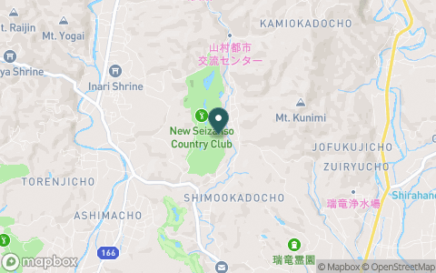 新・西山荘カントリー倶楽部の地図