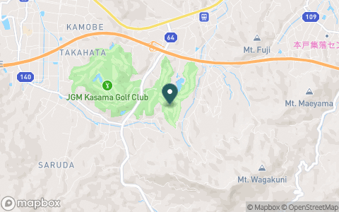 ゴルフ５カントリー　かさまフォレスト（旧：かさまフォレストゴルフクラブ）の地図