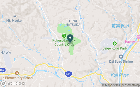 袋田の滝カントリークラブ（旧：鷹彦スリーカントリー）の地図
