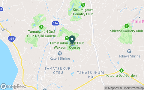 玉造ゴルフ倶楽部　若海コース【ＰＧＭ】の地図