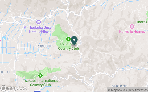 つくばねカントリークラブの地図