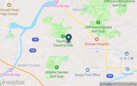 土浦カントリー倶楽部【アコーディア・ゴルフ】の地図