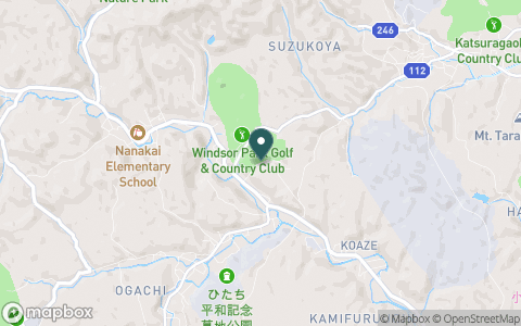 ウィンザーパークゴルフ＆カントリークラブの地図
