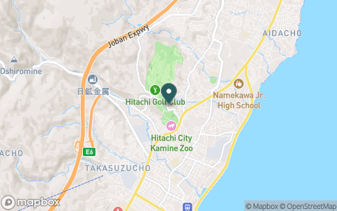 日立ゴルフクラブの地図