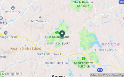 扶桑カントリー倶楽部【ＰＧＭ】の地図