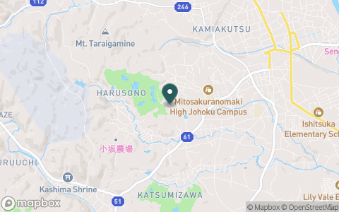 水戸レイクスカントリークラブの地図