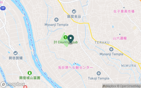 ３１カントリークラブの地図