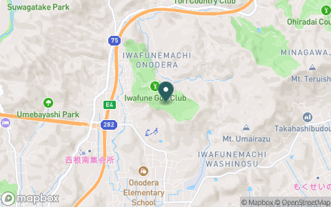 岩舟ゴルフクラブ【アコーディア・ゴルフ】の地図