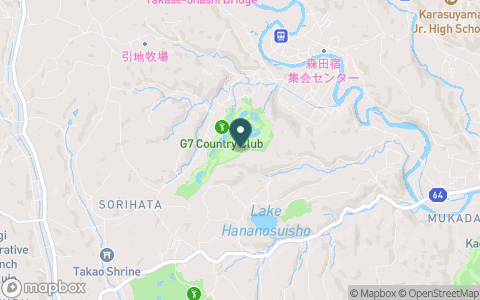 Ｇ７カントリー倶楽部（旧：大金ゴルフ倶楽部）の地図