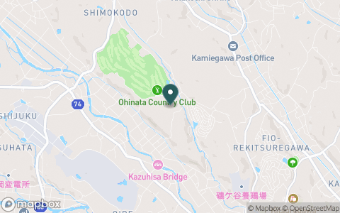 大日向カントリー倶楽部【ＰＧＭ】の地図